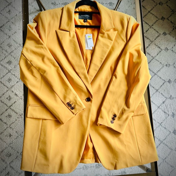 NWT BANANA REPUBLIC | One Button Blazer - Picture 2 of 10